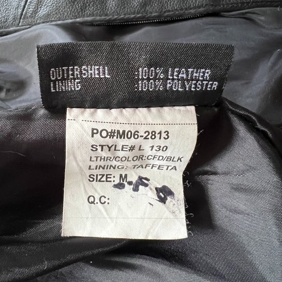 Classic Leather Gear Jacket - Picture 8 of 8